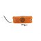 Truck-Lite Led, Yellow Rectangular, 3 Diode, Marker Clearance Light, P2, 2 Screw, Reflectorized, Diamond 18050Y3 - alternate 3